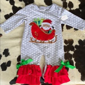 Infant Christmas outfit 0 to 3 months
